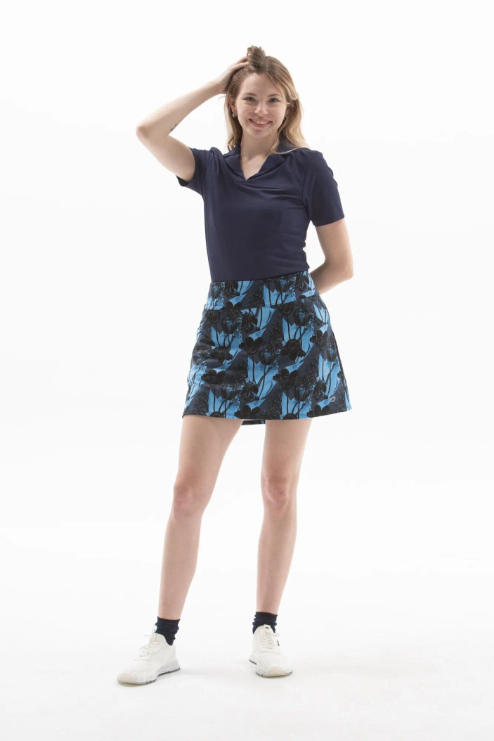 Foray Golf Falling Floral Golf Skort