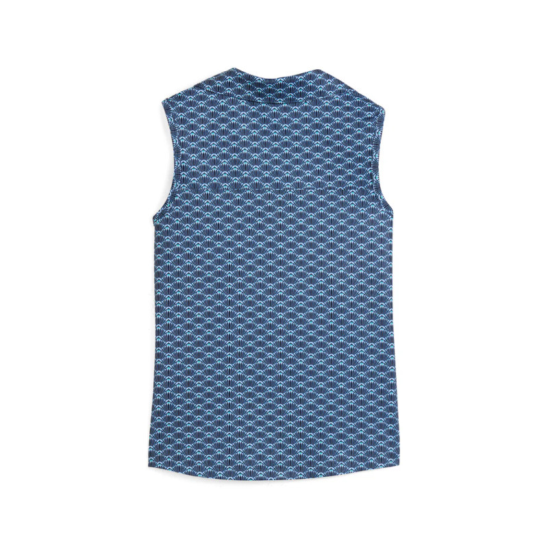 Puma Girls Scallop Sleeveless Polo