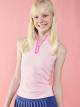 GARB Girls Elsie Pink Sleeveless Golf Top