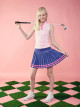GARB Girls Elsie Pink Sleeveless Golf Top