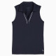 Puma Girls Cloudspun Piped Sleeveless Polo