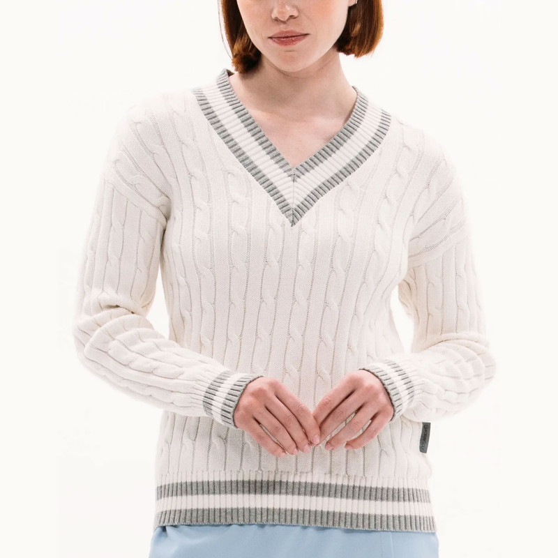 Foray Golf Heritage Cable Knit Sweater