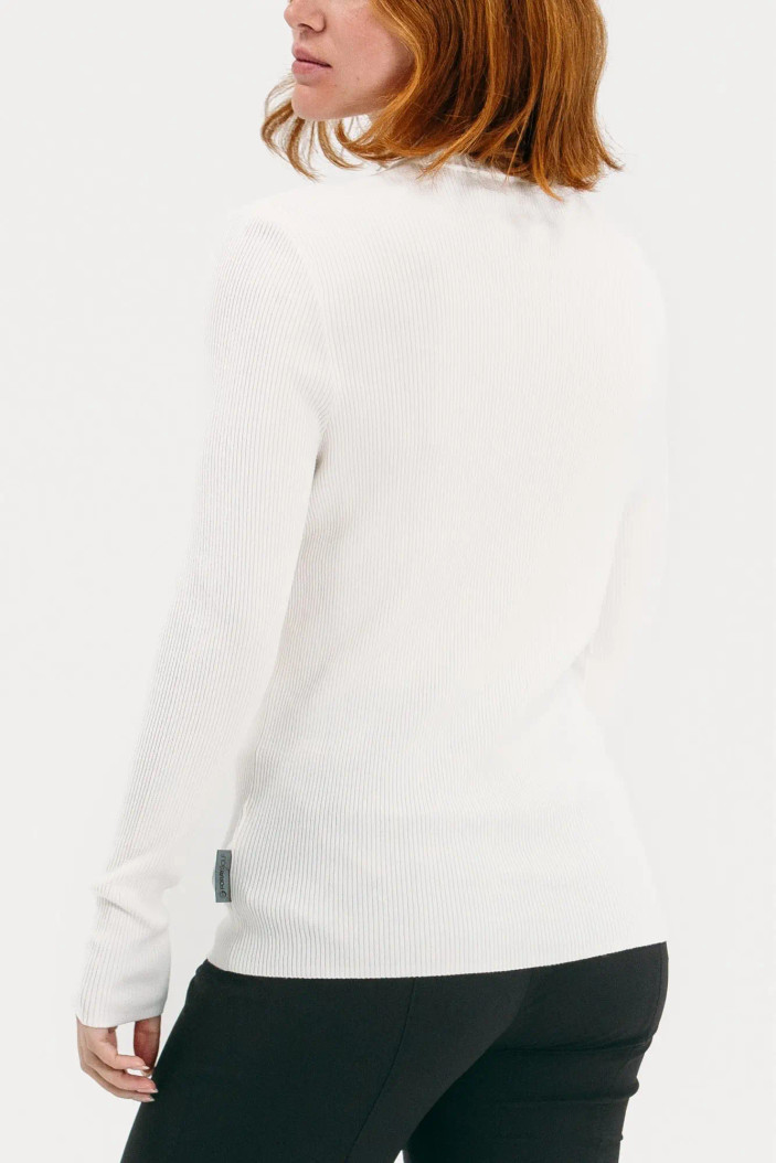 Foray Golf Rib Quarter Zip Long Sleeve Mock