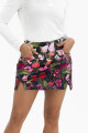 Foray Golf Notch Hem Floral 15" Flair Skort