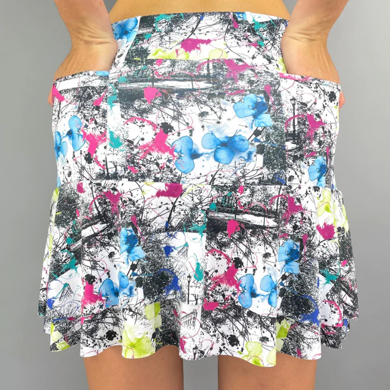 Denise Cronwall City Etch Skort