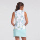 PUMA Lily Floral White MATTR Sleeveless Polo