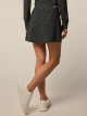 Greyson Camp Feather Jacquard Ashland Ribbed 15.5” Skort