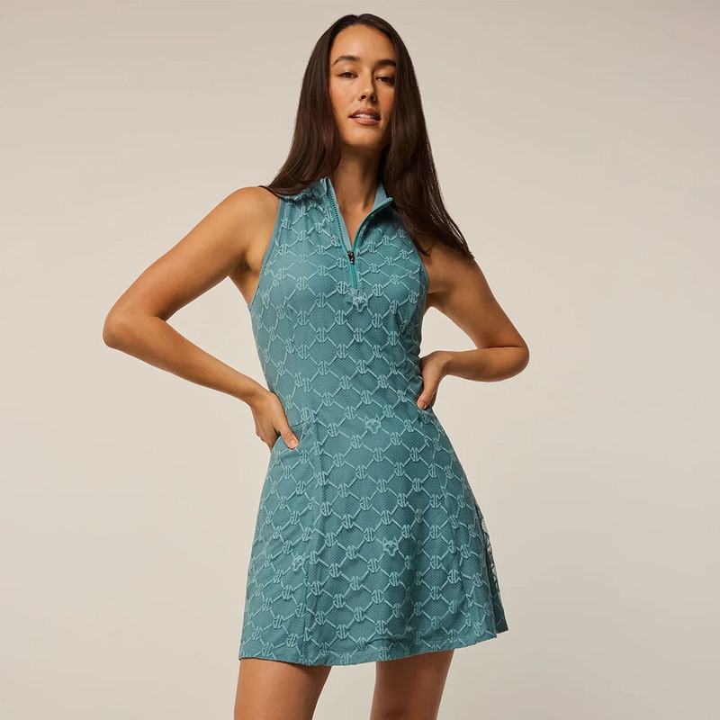 Greyson Agave Wolf Links Lace Sleeveless Hera Dress