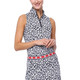 BelynKey Penny Lane Daisy Cutaway Sleeveless Mock