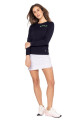 Golftini GOLF Navy/Kelly Green Crewneck Sweater