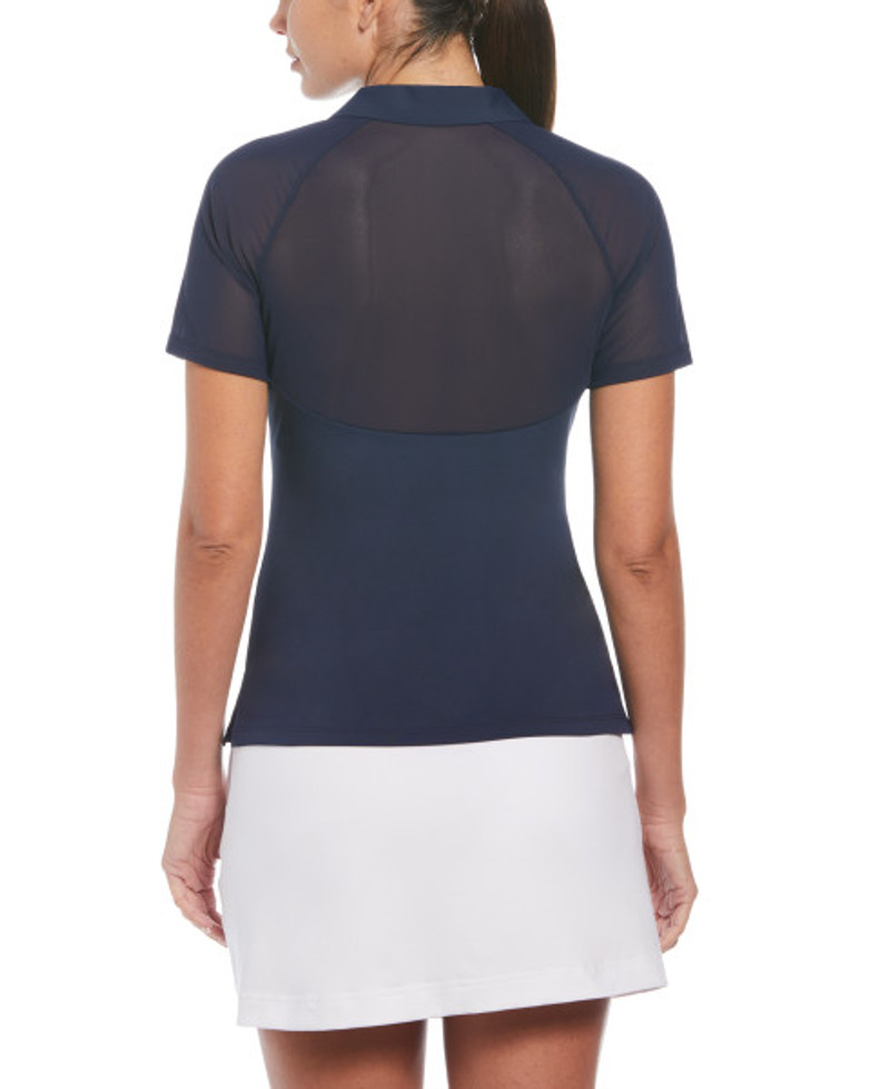 Original Penguin V-Neck Mesh Polo