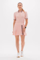 Foray Golf Core Pleat Skort - Powder Pink/Mosto