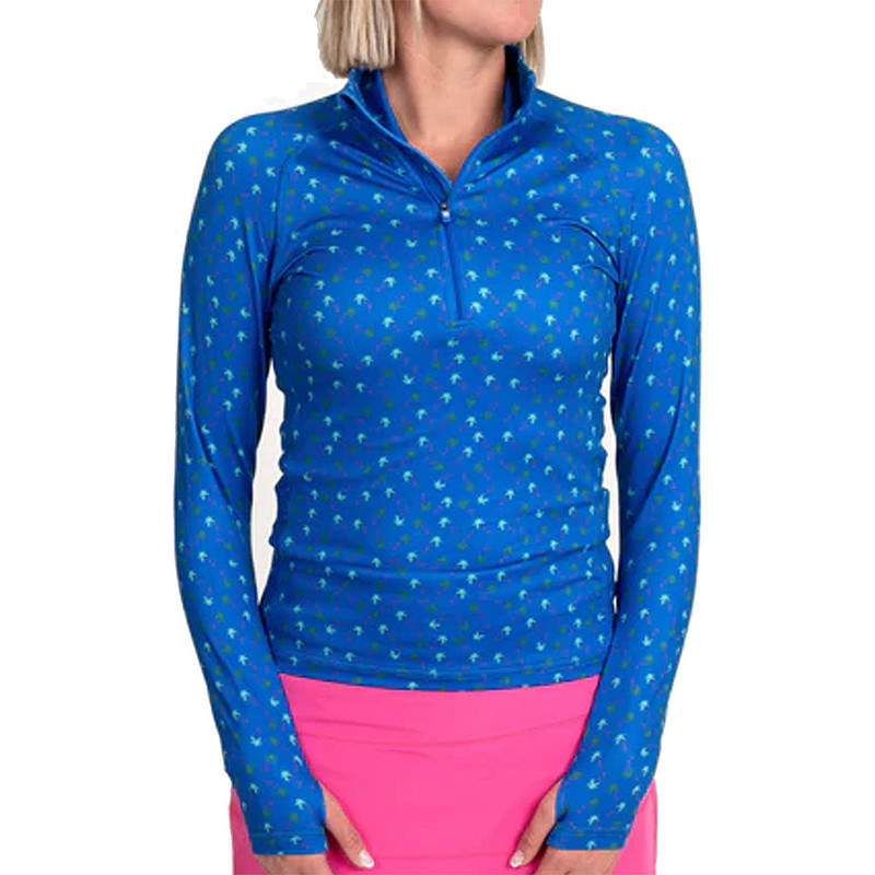 TJ Sport Royal Palm Long Sleeve Sun Shirt