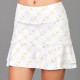 Denise Cronwall Golden Tiered Skort - Gold/White