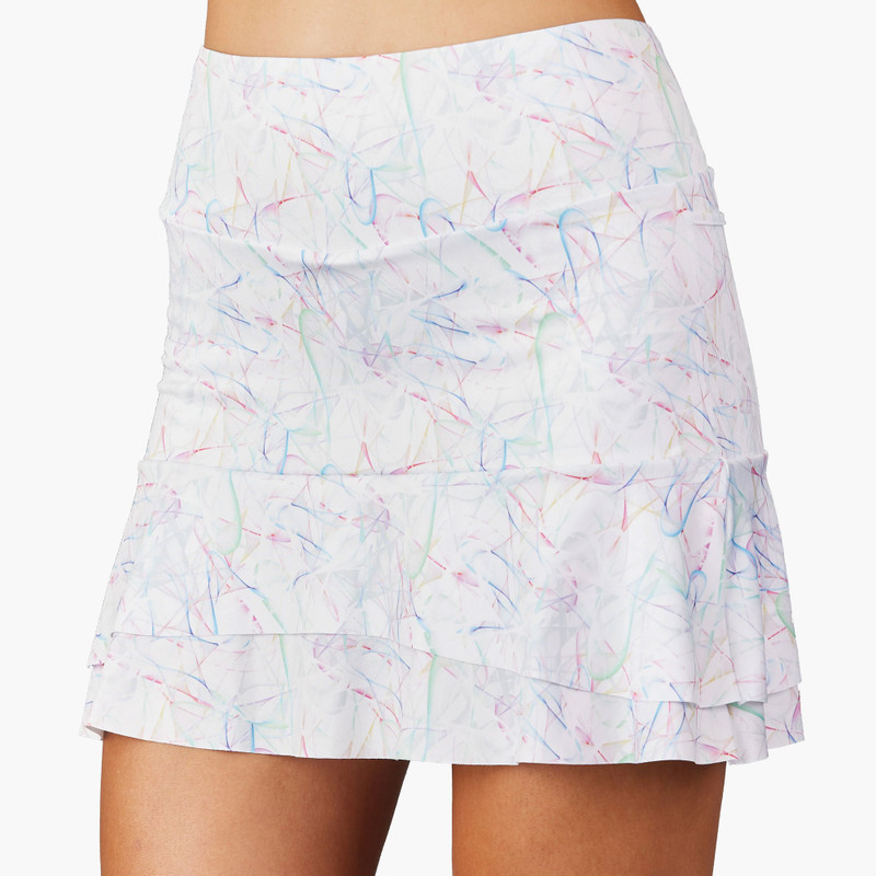 Denise Cronwall Neon Tiered Skort