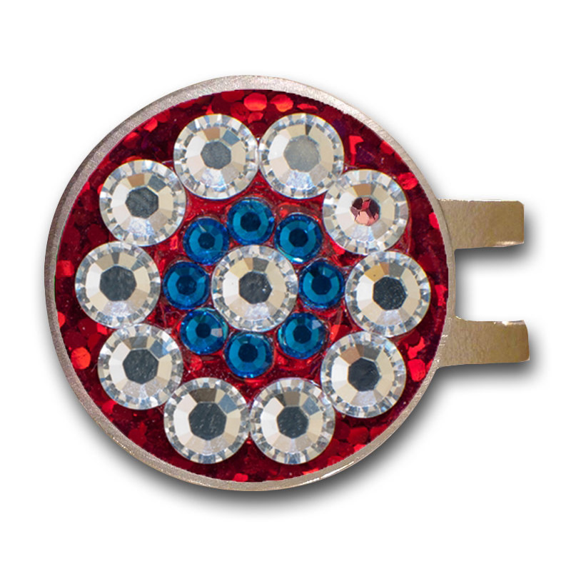 Blingo Ballmarker - Solheim Red