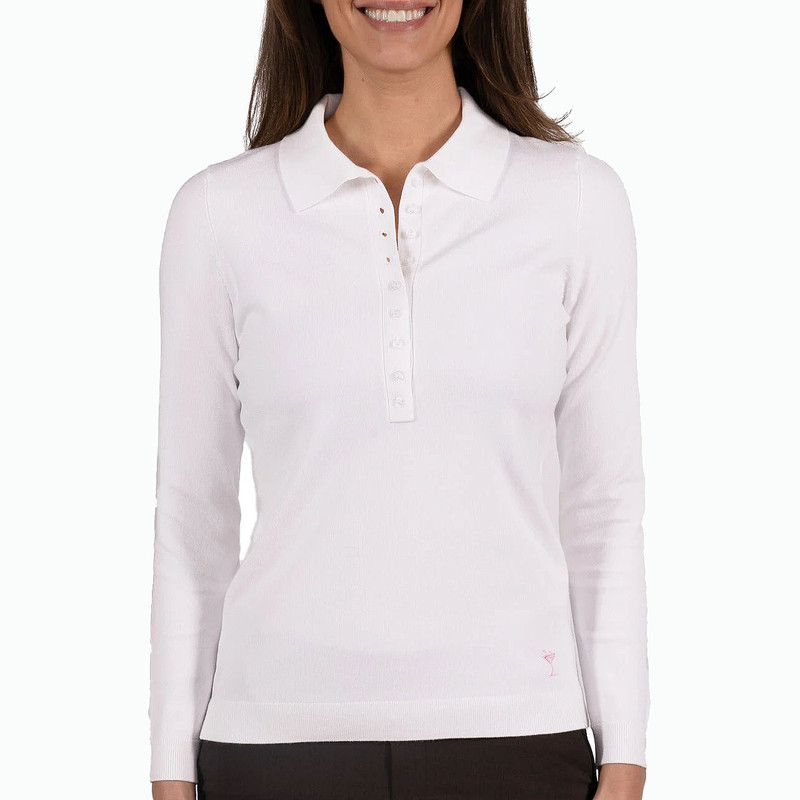Golftini Button Polo Sweater