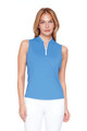 Swing Control Velocity Sleeveless Scallop Mock [S25]