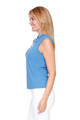 Swing Control Velocity Sleeveless Scallop Mock [S25]