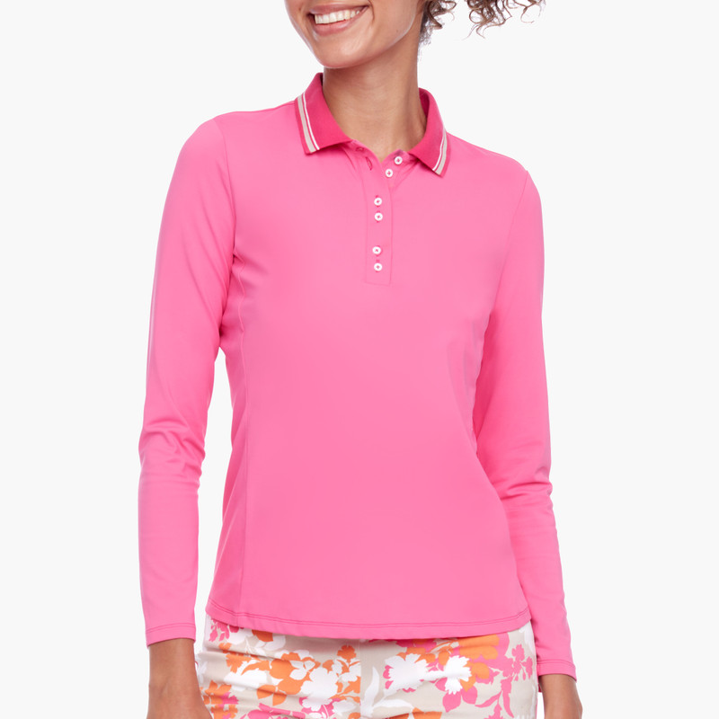 Swing Control Velocity Long Sleeve Polo