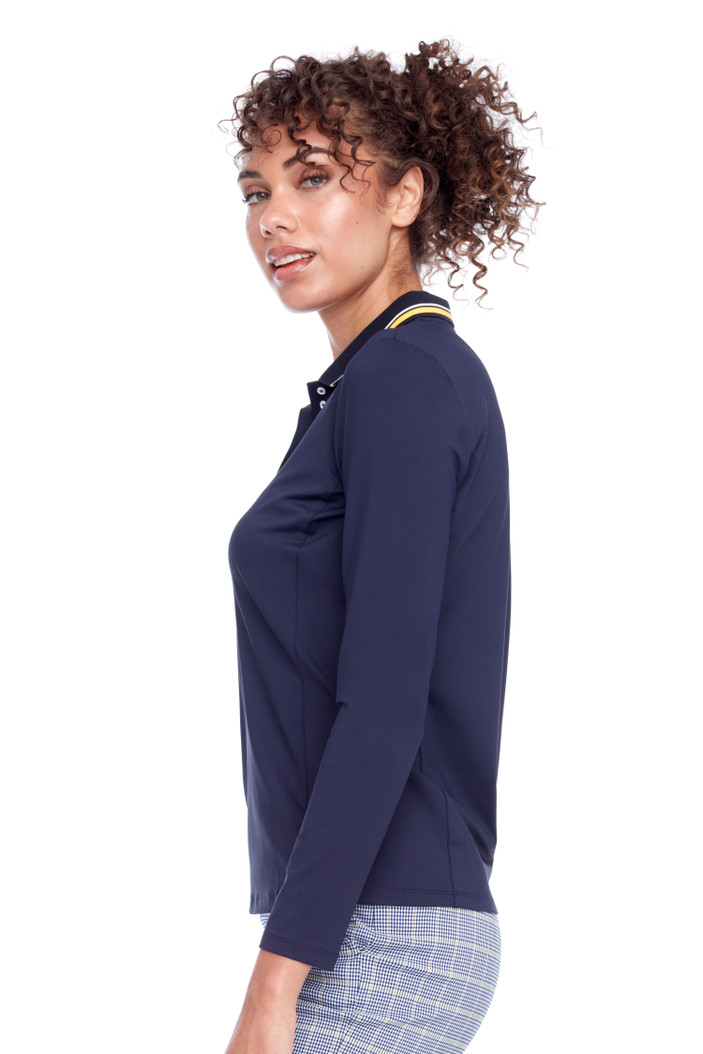 Swing Control Velocity Long Sleeve Polo