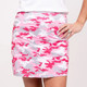 TJ Sport Tour Pleat Pink Camo Skort
