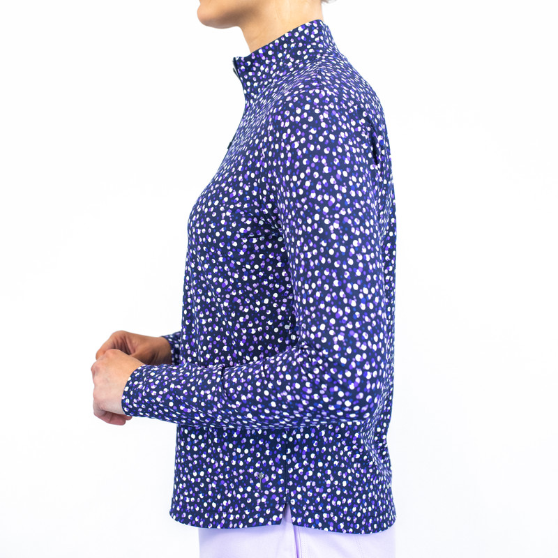 BelynKey Cambridge Speckles Sadie Long Sleeve Mock