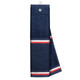 Navy Towel with Ribbon