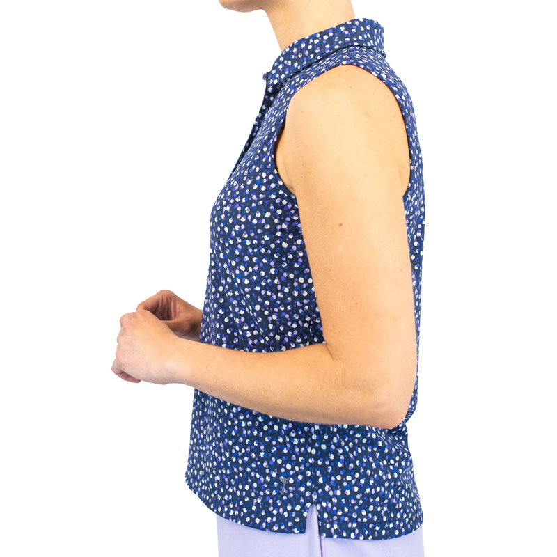 BelynKey Cambridge Speckles Pippa Sleeveless Polo