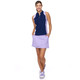 BelynKey Ink/Lavender Victoria Sleeveless Mock