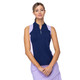 BelynKey Ink/Lavender Victoria Sleeveless Mock