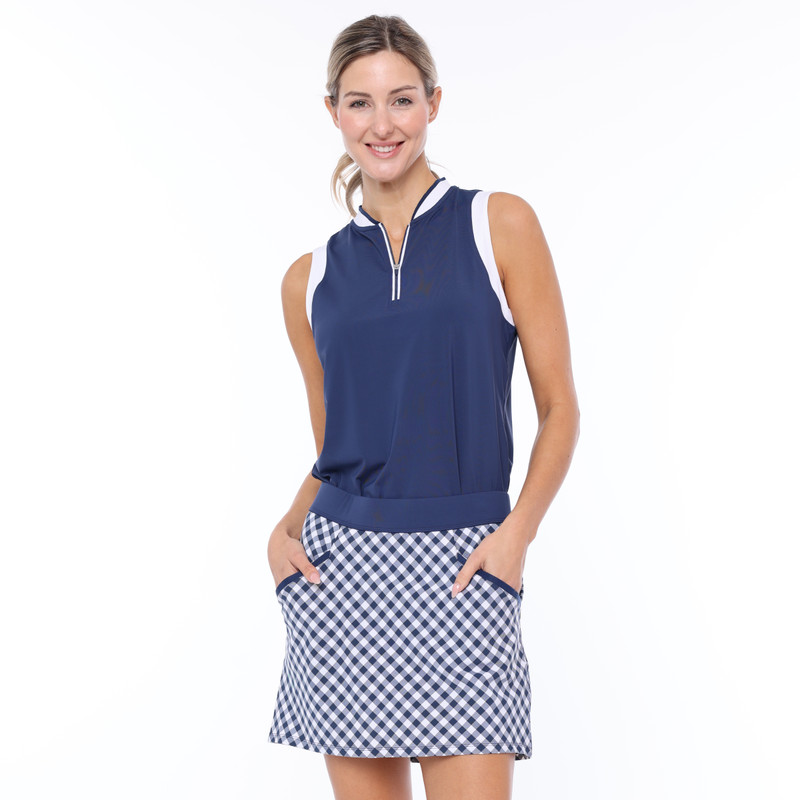 BelynKey McCartney Plaid Ivy 15" Skort