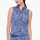 BelynKey Berry Navy BK Sleeveless Polo