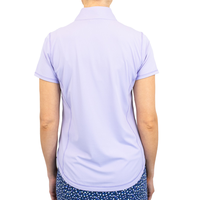 BelynKey Lavender Abbey Short Sleeve Mock