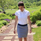 BelynKey McCartney Plaid Longline 18" Skort