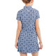 TzuTzu Casablanca Pennie Short Sleeve Pleat Dress