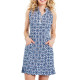 TzuTzu Casablanca Shiloh Racerback Pleat Dress