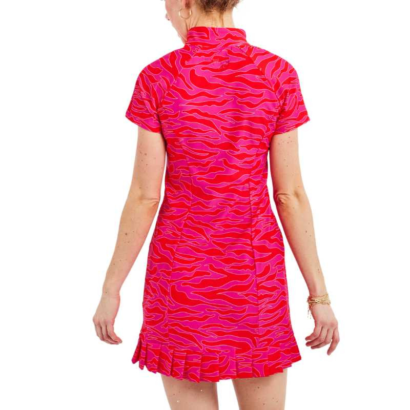 TzuTzu Huntress Pennie Short Sleeve  Pleat Dress