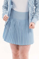 Foray Golf Placid Blue 15" Performance Pleat Skort