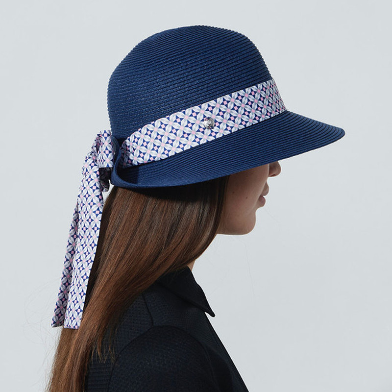 Daily Sports Trento Dark Navy Straw Hat