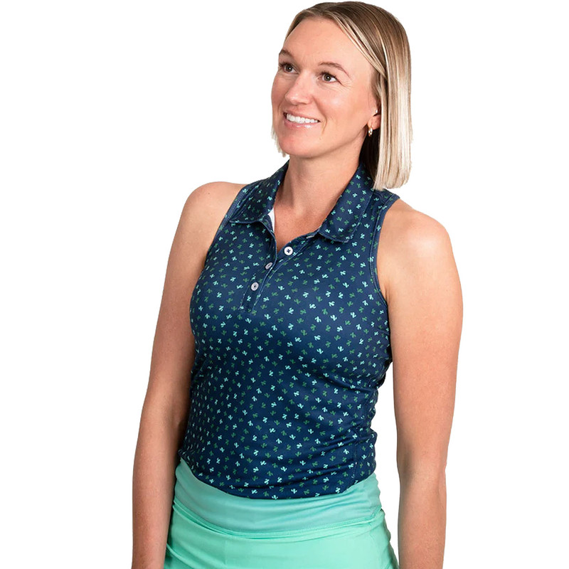 TJ Sport Desert Swing Racerback Polo