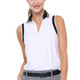 BelynKey Penny Lane Chalk Sleeveless Polo