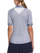 Callaway Flint Stone Chevron Geo Half Sleeve Polo