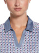 Callaway Flint Stone Chevron Geo Half Sleeve Polo