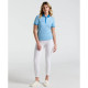 Original Penguin French Blue Lattice Short Sleeve Polo