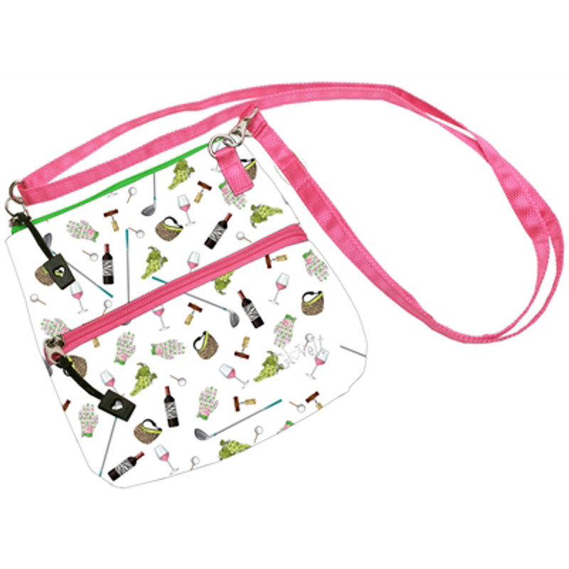 Glove It 2-Zip Cross Body Bag - Nine & Wine