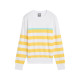 Puma Resort Sunny Yellow Stripe Sweater