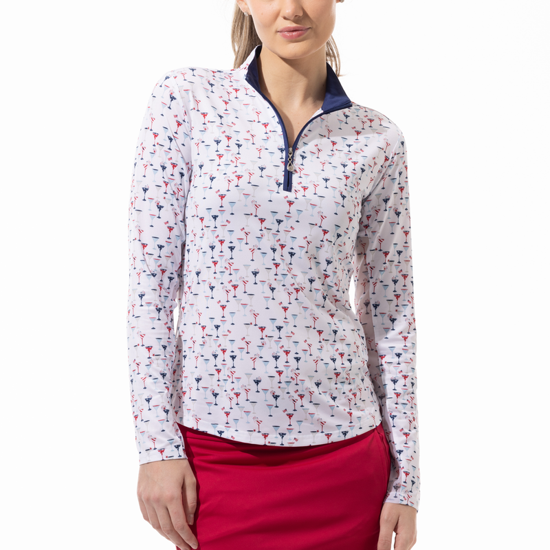 SanSoleil SolCool Libertini Long Sleeve Mock