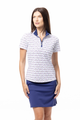 SanSoleil Bay Breeze Short Sleeve SolTeK LUX Mock