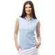 SanSoleil SolairCool Tipped Solid Sleeveless Polo